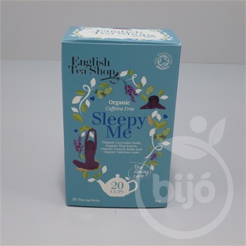 English Tea Shop wellness bio tea sleepy me koffein mentes 20x1.5g 30 g