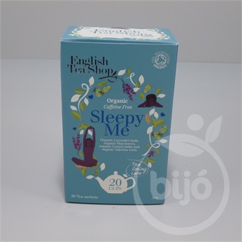 Ets wellness bio tea sleepy me koffein mentes 20x1.5g 30 g