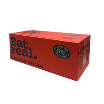 Eat Real hummus chips paradicsomos bazsalikomos ízű gyűjtő 18x45g 810 g