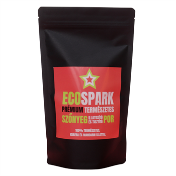 EcoSpark prémium természetes szőnyeg illatosító és tisztító por 400 g