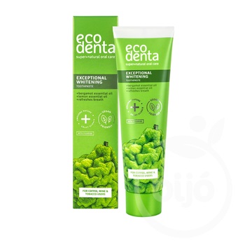 Ecodenta rendkívüli fehérítő fogkrém 75 ml