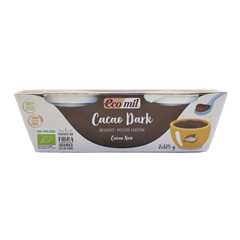 Ecomil bio desszert étcsokoládé 2x125g 250 g