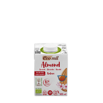 Ecomil bio mandulaital cukormentes 500 ml