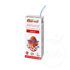 Ecomil bio mandulaital hozzáadott édesítő nélkül 200 ml