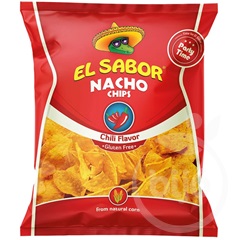 El sabor big nacho chips gluténmentes chilis 225 g