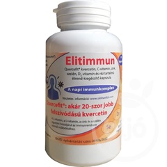 Elitimmun quercefit kvercetin, c-vitamin, cink, szelén, d3-vitamin és réz tartalmú étrend-kiegészítő kapszula 60 db