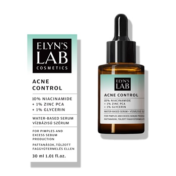 Elyn`s Lab acne control 10% niacinamid + 1% cink pca szérum 30 ml