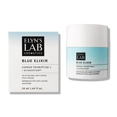 Elyn`s Lab blue elixir anti-aging arckrém rézpeptiddel és növényi őssejt-kivonattal 50 ml