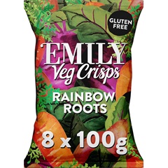 Emily / Veg Crips / Színes szeletelt gyökérzöldségek gluténmentes 100 g