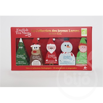 English Tea Shop 10 karácsonyi mesefigura függők bio tea 12 g