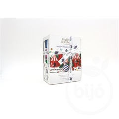 English Tea Shop 12 organic christmas white silk pyramid filter tea 24 g