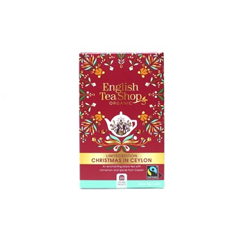 Ets 20 bio xmas ceylon fairtrade tea 20db 40 g
