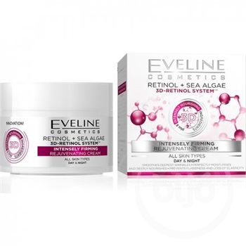 Eveline 3d retinol intenzív feszesítő arckrém 50 ml