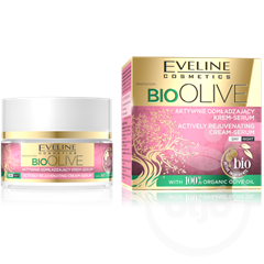 Eveline bio olive aktív bőrfiatalító krém-szérum 50 ml