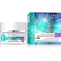 Eveline hyaluron clinic 60+ day&night tápláló arckrém 50 ml
