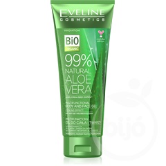Eveline multifunkcionális test- és arcgél 99% természetes aloe verával 250 ml