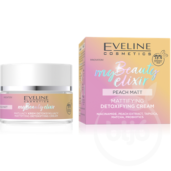Eveline my beauty elixir mattító, detoxikáló arckrém 50 ml