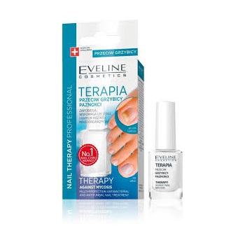 Eveline nail therapy körömgomba elleni körömecsetelő 12 ml