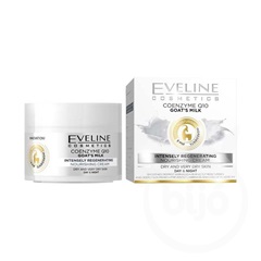 Eveline nature line coenzyme q10+kecsketejes intenzív regeneráló arckrém 50 ml