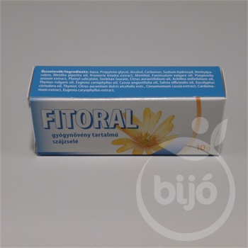 Fitoral zselé 10 g