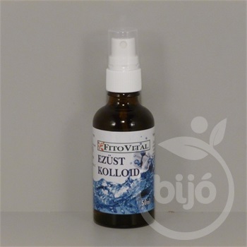 Fitovital ezüstkolloid 25ppm szórófejes 50 ml