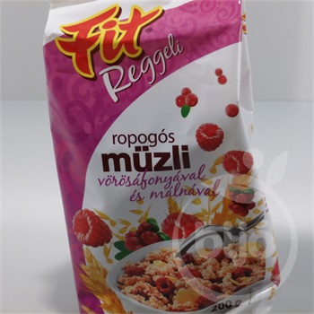 Fit reggeli ropogós müzli málna-áfonya 200 g