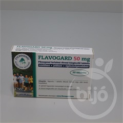 Flavogard 50 mg tabletta 30 db