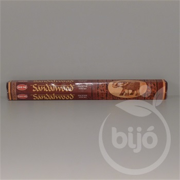 Füstölő hem hatszög sandalwood/szantálfa 20 db