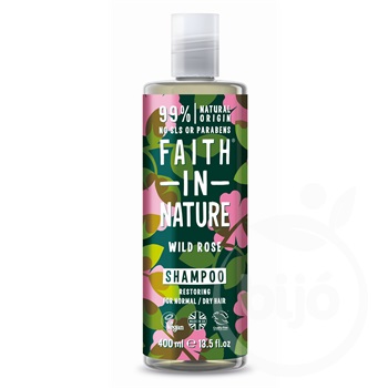 Faith in nature vadrózsa sampon 400 ml