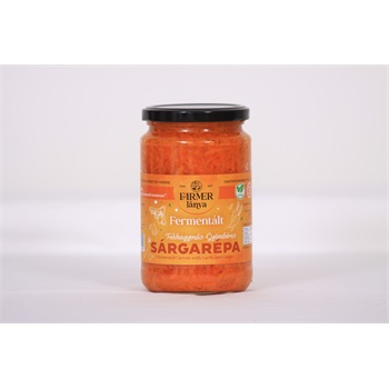 Farmer Lánya fermentált fokhagymás gyömbéres sárgarépa 720 ml