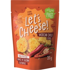 Felföldi let`s cheese sajt snack mexikói chili 50 g