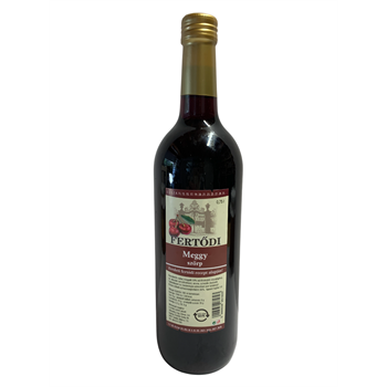 Fertődi meggy gyümölcsszörp 750 ml
