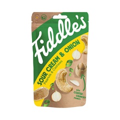 Fiddle`s gluténmentes,vegán földimogyoró és kesudió keverék tejfölös-hagymás 70 g