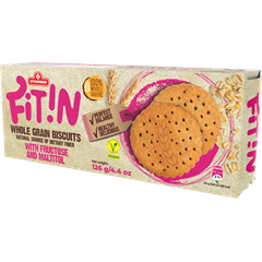 Fit in teljes kiőrlésű keksz cukormentes 126 g