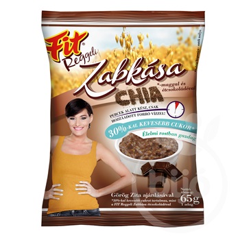 Fit reggeli zabkása chia maggal és csokoládéval 65 g