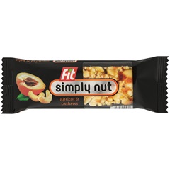 Fit simply nut müzliszelet magvakkal sárgabarack-kesu 35 g