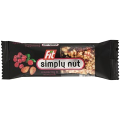 Fit simply nut müzliszelet magvakkal vörösáfonya-mandula 35 g