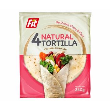Fit tortilla natural 240 g