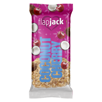 Flap Jack zabszelet kókuszos, cseresznye darabokkal 100 g