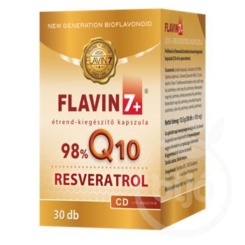 Flavin 7 q10+resveratrol kapszula 30 db