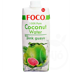 Foco kókuszvíz uht pink guavás 330 ml