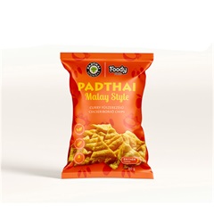 Foody Free gluténmentes csipkebogyó chips padthai malay style curry ízű 50 g