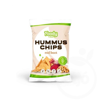 Foody Free gluténmentes hummus chips céklával 50 g