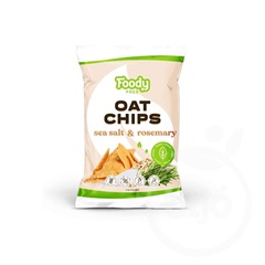 Foody Free gluténmentes zab chips tengeri sóval és rozmaringgal 50 g