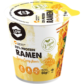 Forpro 52% protein ramen spicy curry 66 g