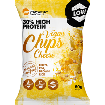 Forpro high protein 30% vegan chips cheese 60 g