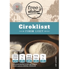 Free selection gluténmentes cirokliszt 500 g