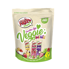 Fritt veggie smoothie style melting chewing gum mix 135 g