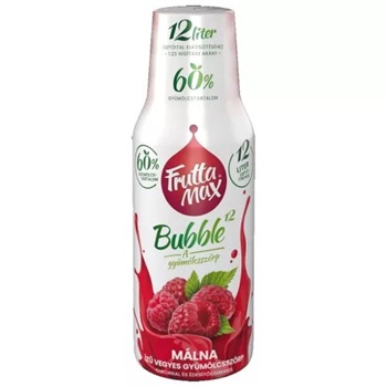 Fruttamax bubble 12 málna 500 ml