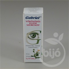 Gabriel szemcsepp vörösödés ellen 10 ml
